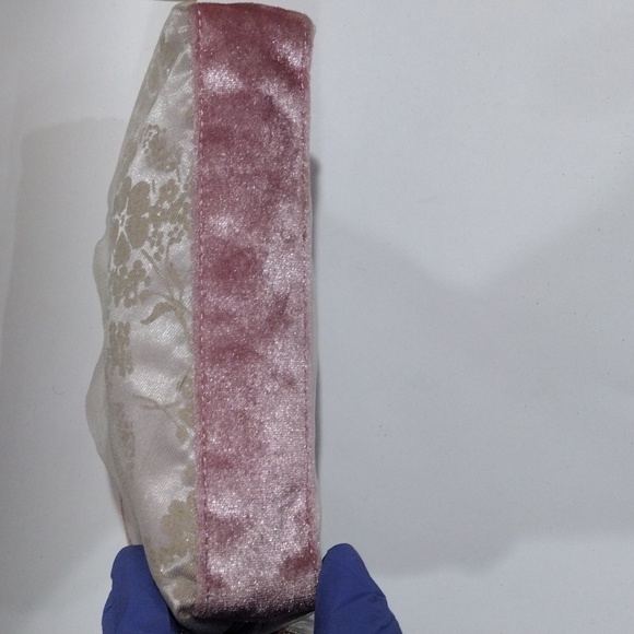 Jill Stuart Flower Design Blush Pink Zipper Makeup Bag - Excellent Condition - Picture 8 of 10